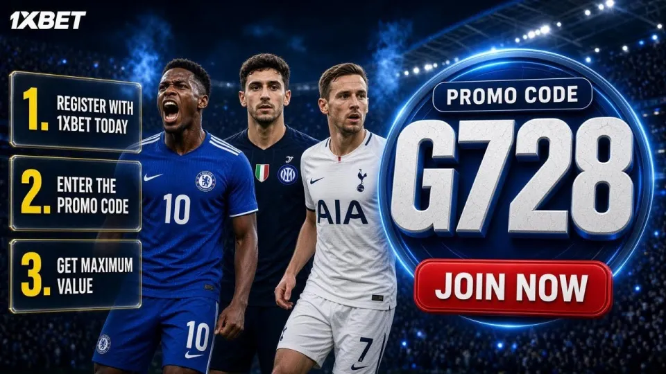 How to use the 1xBet promo code G728 to claim the welcome bonus on a new account